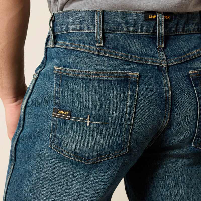 Men's Aria Rebar M4 Low Rise DuraStretch Edge Carbine Boot Cut Jean