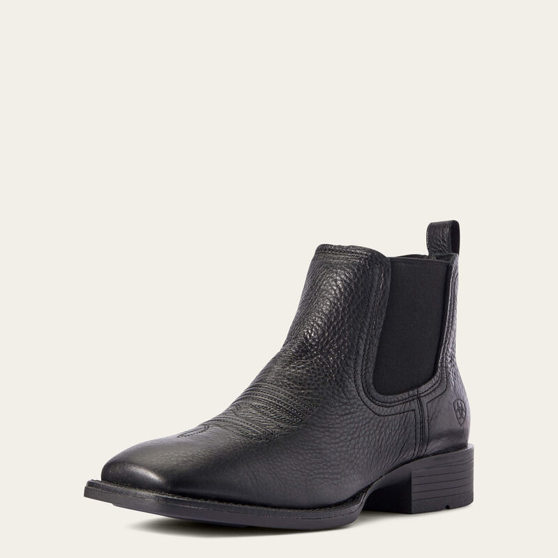 Men's Ariat Booker Ultra Black Western Boot