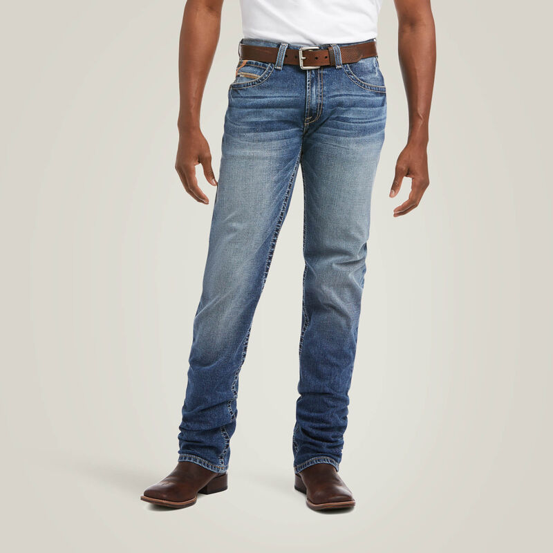 Men's Ariat 10036879 M4 Low Rise Longspur Stackable Straight Leg Jean