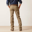Men's Ariat M7 Straight jeans in Khaki. Rear View