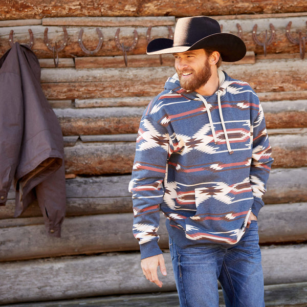 Men's Ariat 10046026 Printed Chimayo Hoodie *CLOSEOUT*