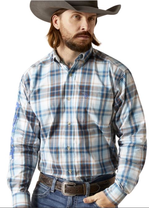 Men’s Ariat 10046323 Pro Team Wilder Classic Long Sleeve Shirt