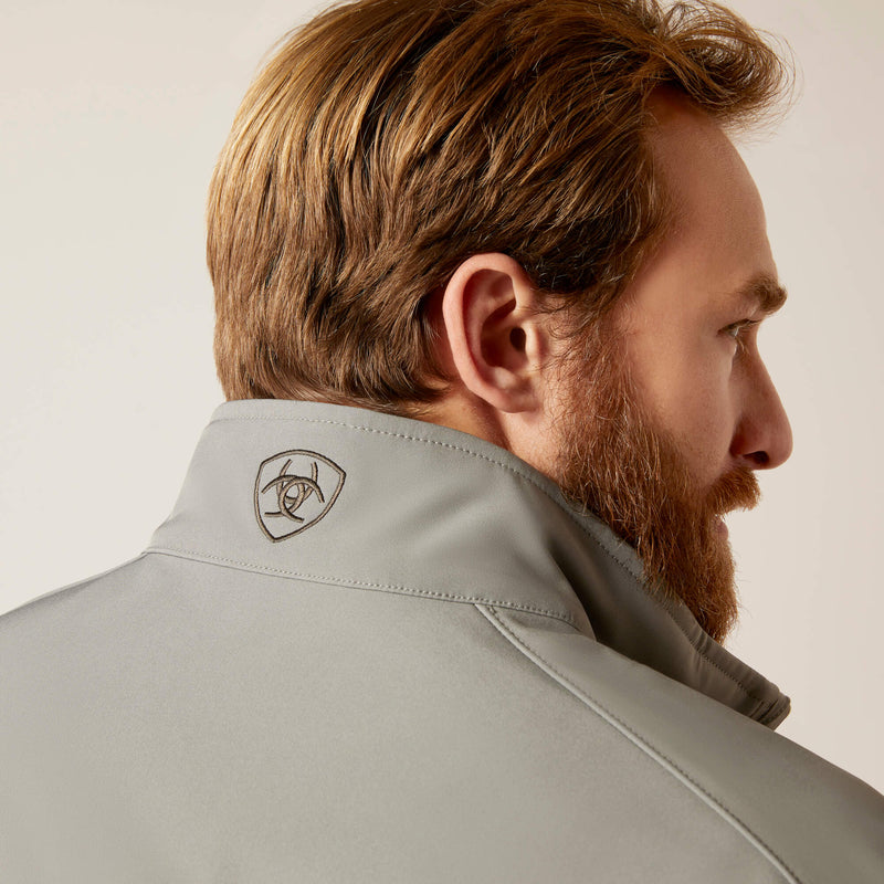 Men's Ariat 10046729 Logo 2.0 Softshell Jetty Grey