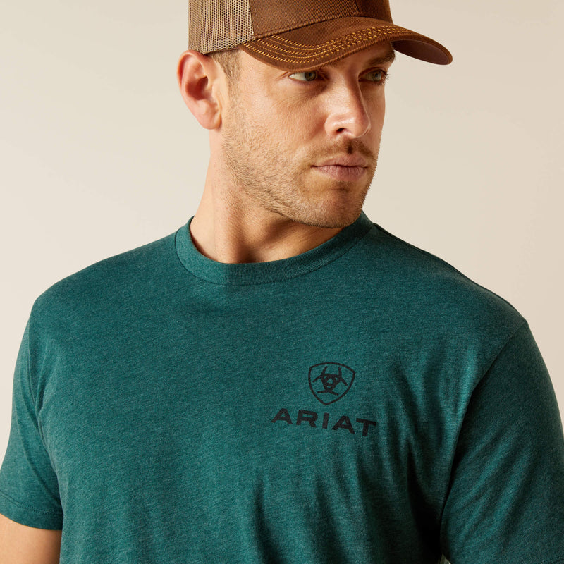 Men's Ariat 10051455 Abilene Shield T-Shirt
