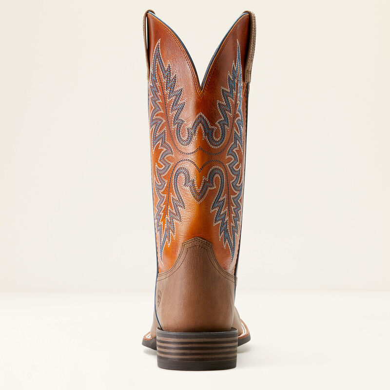Men's Ariat Hudson 13" Light Tan Marigold Western Wide Square Toe Boot *Closeout*