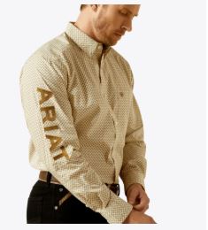 Men's Ariat Team Pierce Long Sleeve Classic Fit Shirt