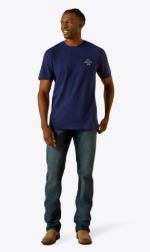 Men's Ariat Woven West T-Shirt