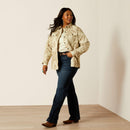 Women's Ariat Clovis Insulated Shirt Jacket in Puebla Print