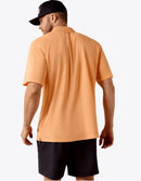 Ariat Men's TEK Short Sleeve Polo in Cantaloupe