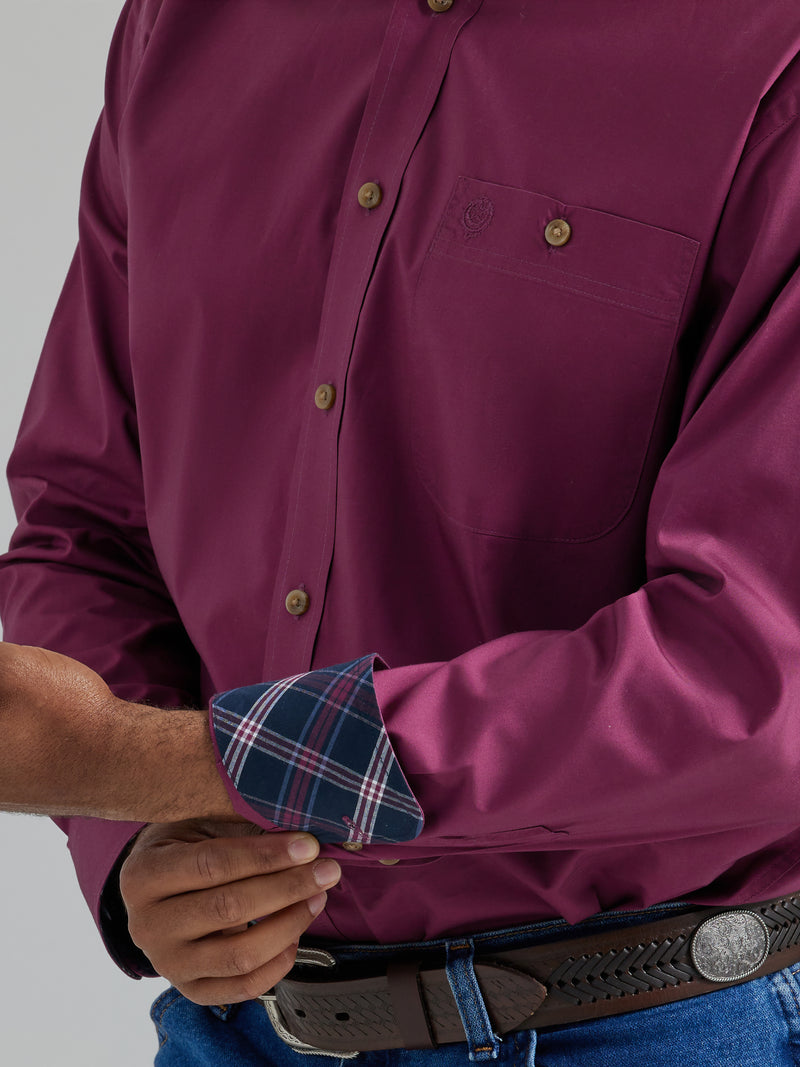 Men's Wrangler 112331812 George Strait Long Sleeve Button Shirt