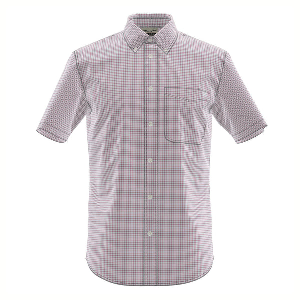 Men's Wrangler 112344294 Riata Short Sleeve Assorted Plaids Classic Fit Shirt