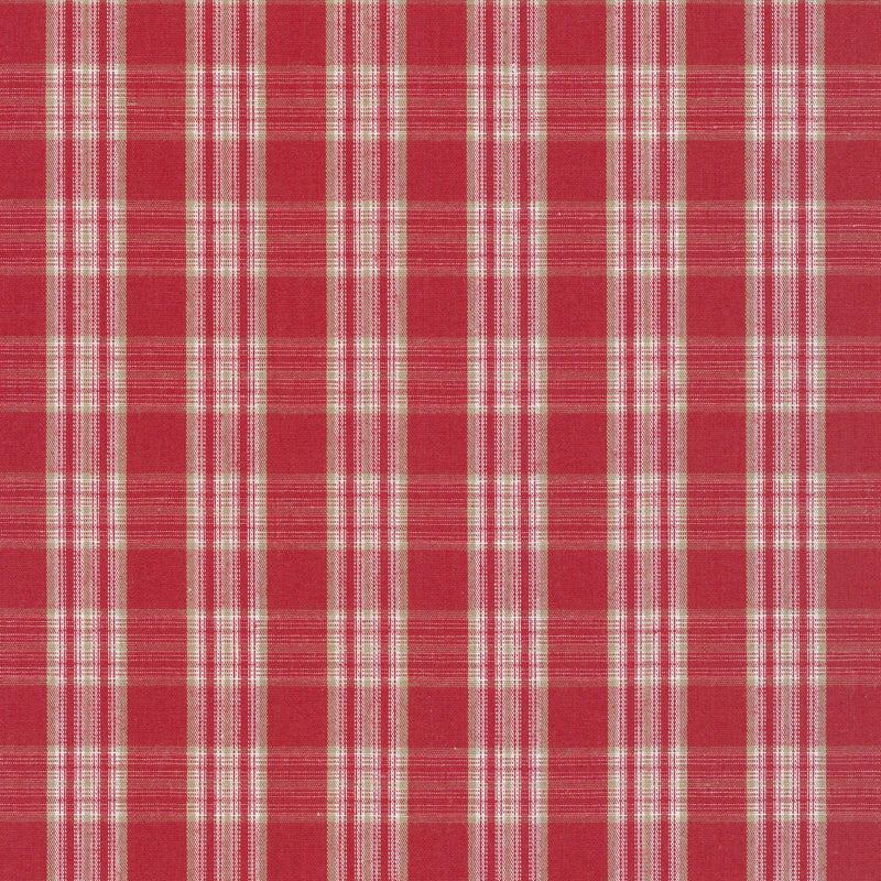 Men's Wrangler® 112344295 Classic Red Plaid Long Sleeve Shirt