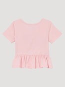 Little Girl's Wrangler 112344360 Pink Prancing Horse Tee  *CLOSEOUT*