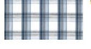 Men's Wrangler Relaxed Fit Blue & White Plaid Western Shirt CLOSEOUT
