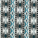 Men's Wrangler 112359442 Classic Fit Checotah® Western Long Sleeve Printed Shirt