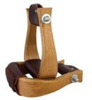 Formay 172156-2-BG Narrow Wood Bell Stirrups