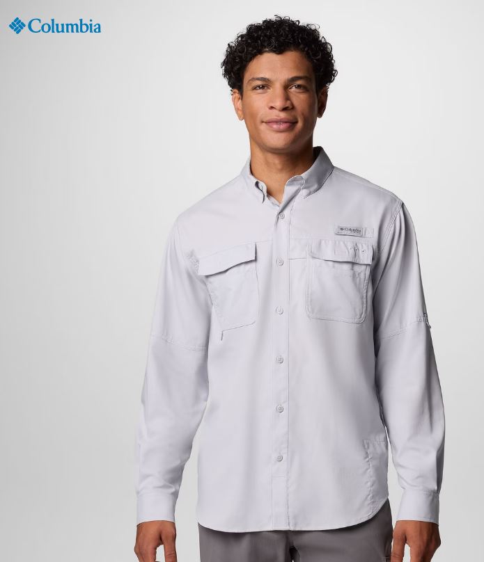 Columbia Men's PFG Blood and Guts™ V Long Sleeve Shirt (Multiple Color Options)
