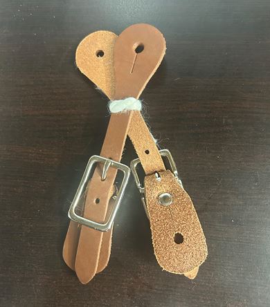 Children's American Heritage Equine 258-007 Leather Spur Straps Oiled