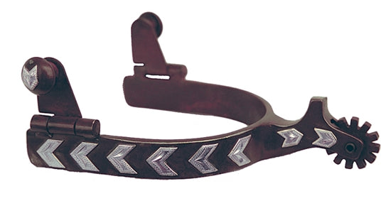 Women's American Heritage Equine 260-091 Antique Brown Spur Arrows Motif