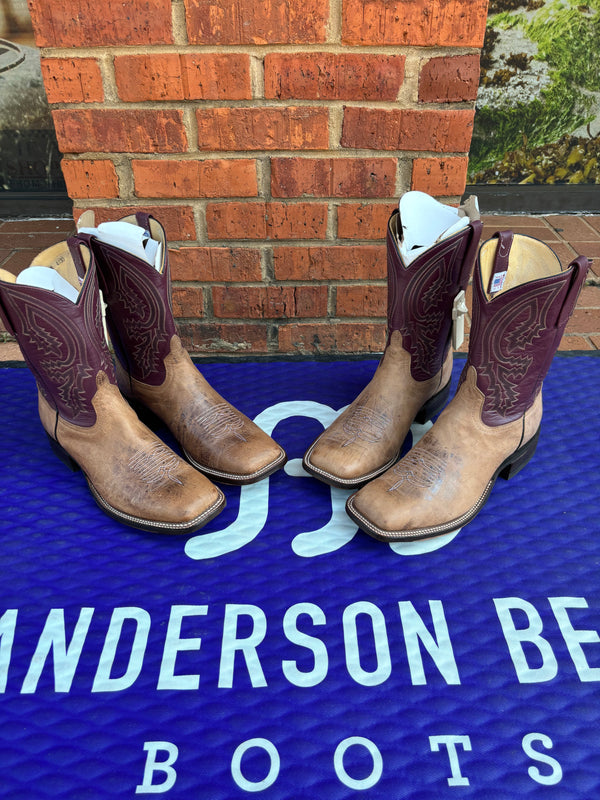 Anderson Bean 6891M 10" "Mad Cat" Wide Square Toe *Closeout*