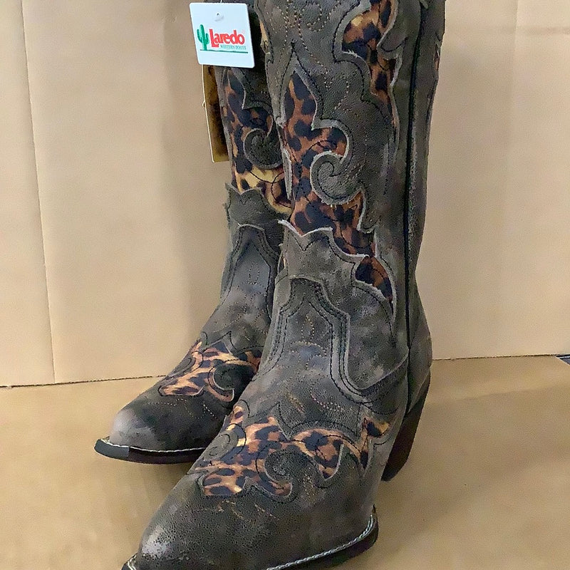 Laredo 52130 Tan/Black Boot CLOSEOUT AS IS