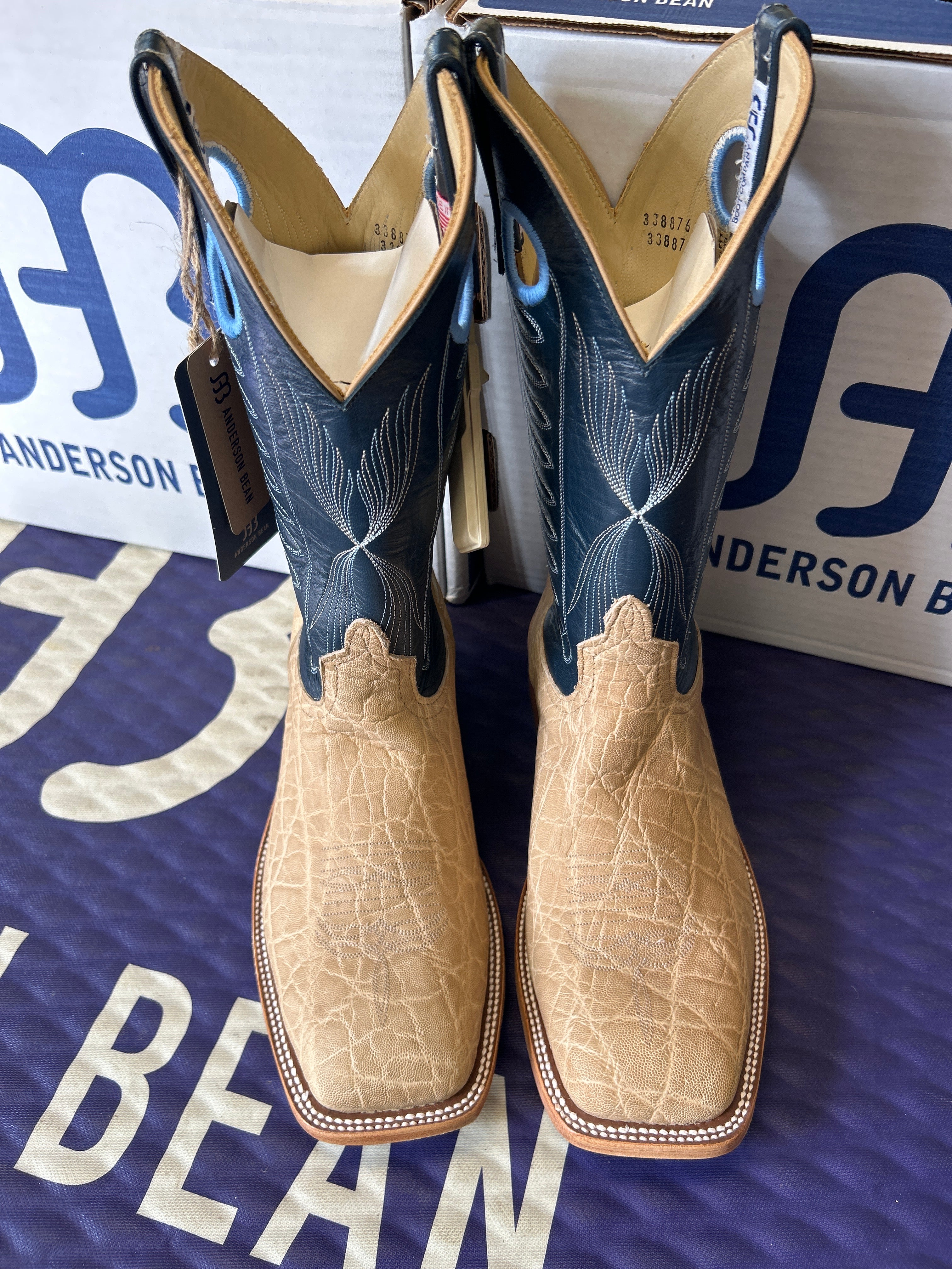 ウエスタンブーツ　Anderson bean Anderson Bean | Chocolate Bison Boot – Outpost Western Store
