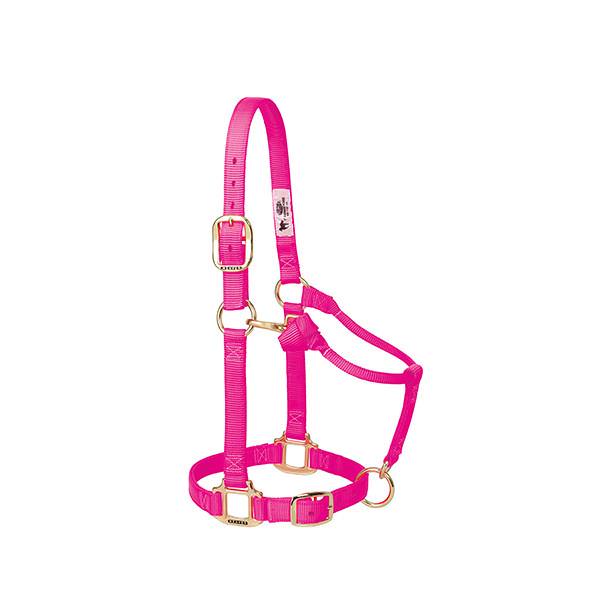 Weaver Leather Original Adjustable Chin and Throat Snap Halter 3/4