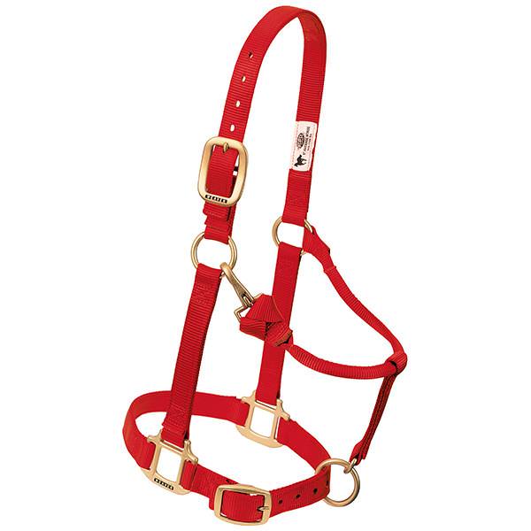 Weaver Leather Original Adjustable Chin and Throat Snap Halter 3/4
