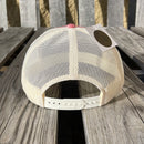 Mississippi Cattle Company Natural Logo Leather Patch Richardson 115CH Low Profile Adjustable Snap Back Cap