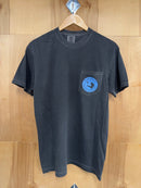 Mississippi Cattle Company Short Sleeve Comfort Color Pocket T-Shirt in Pepper