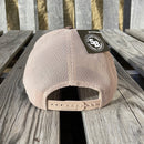 Southern Bred Apparel Company Caramel Leather Logo Patch Richardson 112PL R-Flex Caps (2 Colors)