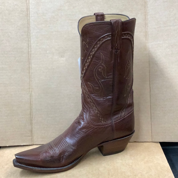 Lucchese L166154 Men's Whisky Western Snip Toe CLOSEOUT AS IS
