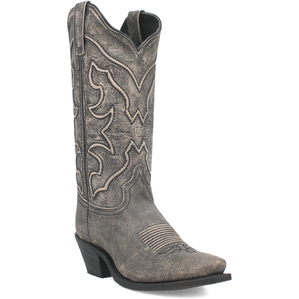 Women's Laredo 52175 12" Reva Grey Snip Toe Boot *Closeout*