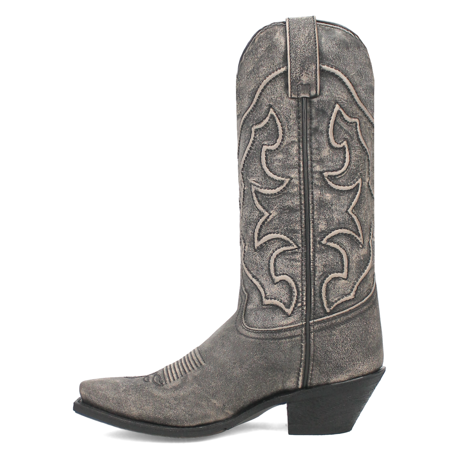 Women's Laredo 52175 12" Reva Grey Snip Toe Boot *Closeout*