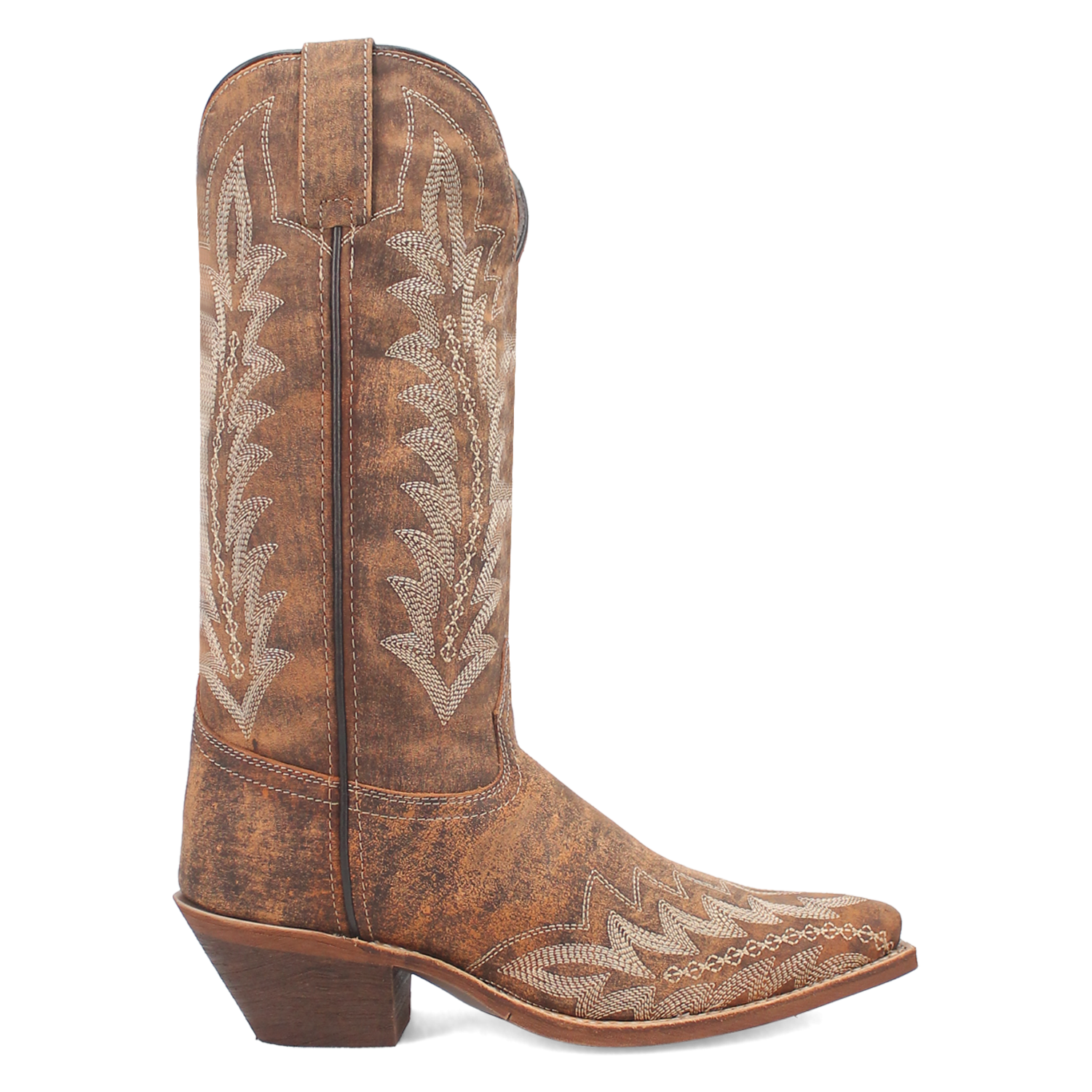 Women's Laredo 52189 12" Emmylee Tan Snip Toe Boot