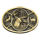 Montana Silversmiths Deer Heritage Attitude Buckle