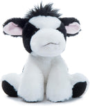 Petting Zoo 9" Wild Onez Cow in Black and White Stuffed Animal Plushie