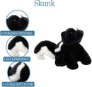 Petting Zoo 9" Wild Onez Skunk Stuffed Animal Plushie