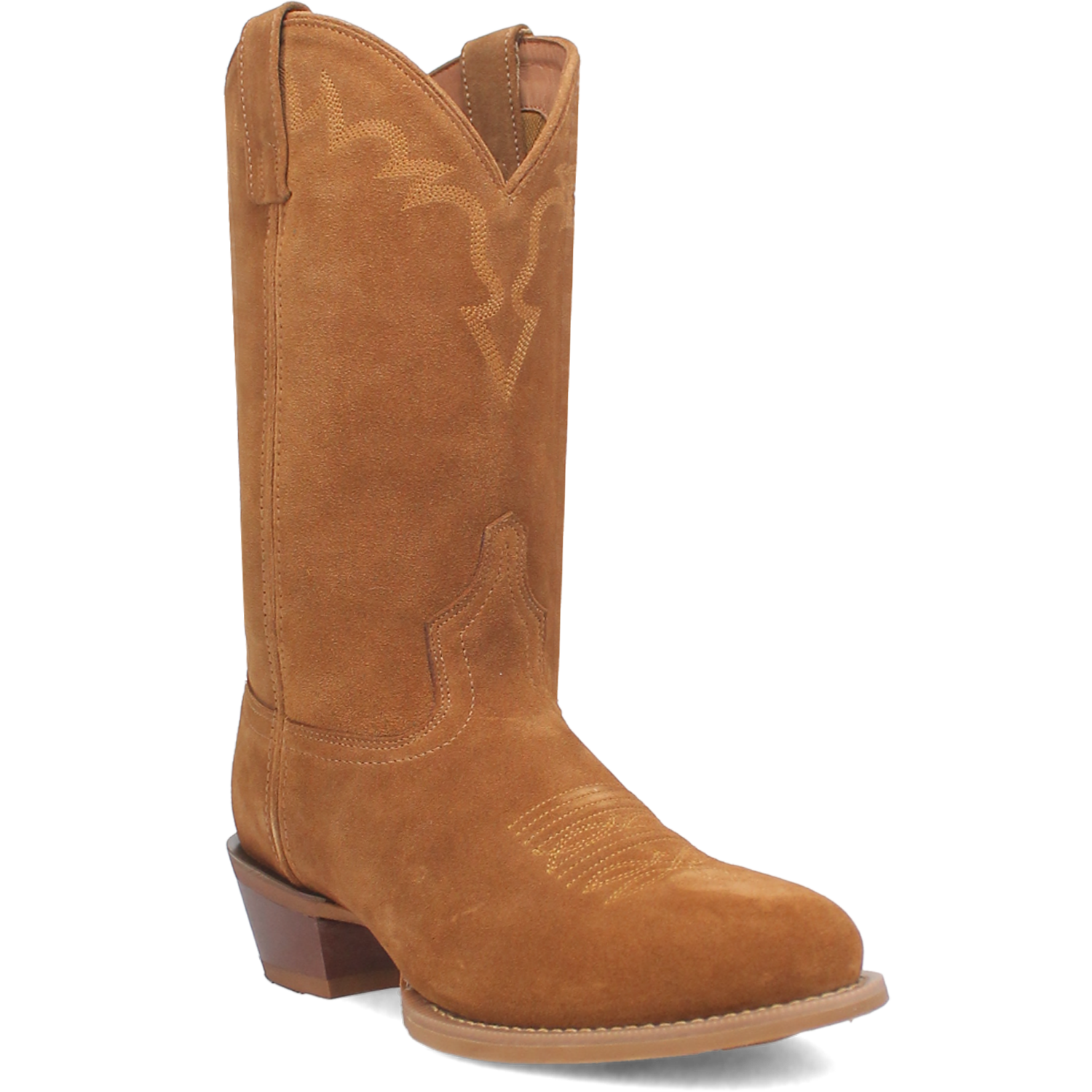 Men's Laredo 62121 12" Larkin Natural Suede Leather Round Toe