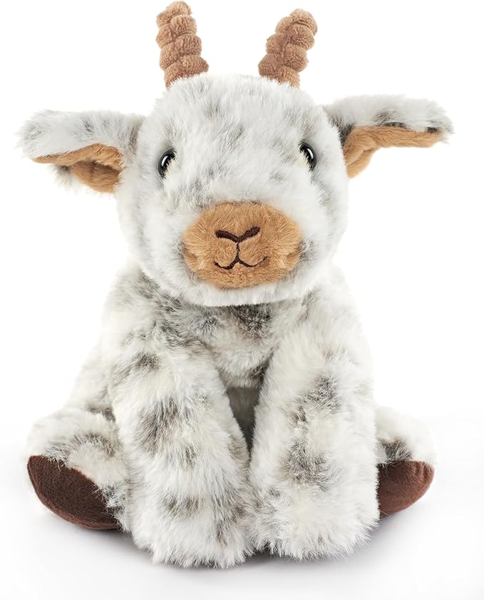 Petting Zoo 9 Inch Wild Onez Goat Stuffed Animal Plushie