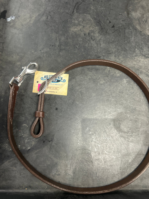 Hilltop Tack Supply TH-822OD Oil Dipped Leather Adjustable Tie Down
