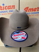 Front view rancher crease felt cowboy hat in Tuscan by American Hat Company