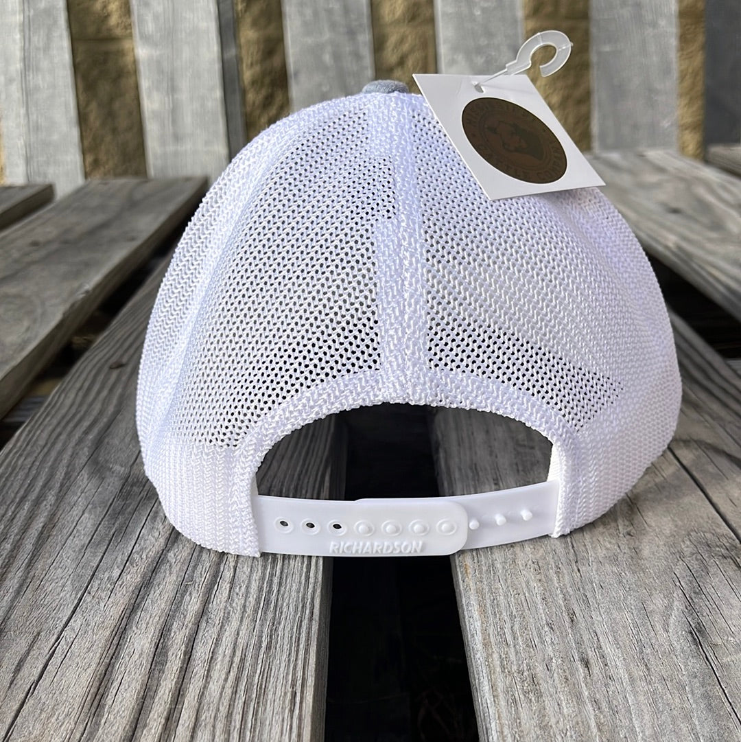 Mississippi Cattle Company "MCC #11" Natural Leather Logo Patch 112PL R-Flex Caps (2 Colors)