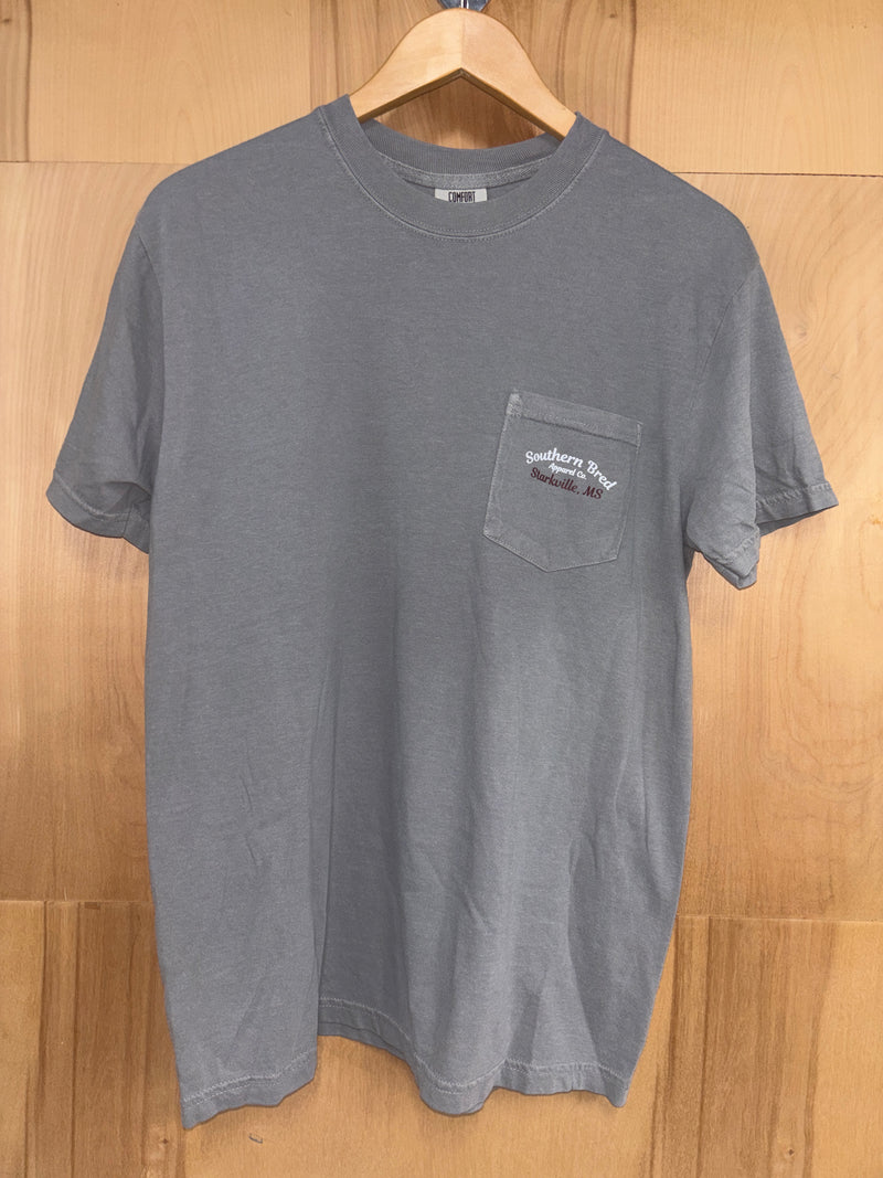 Southern Bred Apparel Company Starkville, MS T-Shirt in Grey
