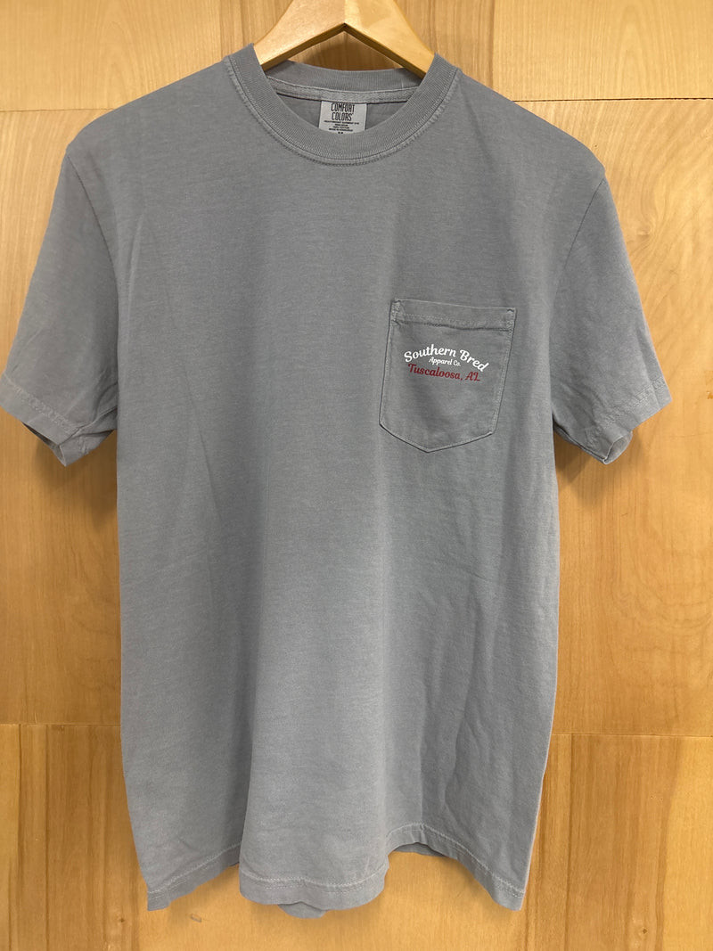 Southern Bred Apparel Company Tuscaloosa, AL T-Shirt in Granite
