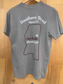 Southern Bred Apparel Company Starkville, MS T-Shirt in Grey