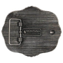 Montana Silversmiths Midnight Buffalo Attitude Buckle