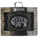 Montana Silversmiths Midnight Buffalo Attitude Buckle