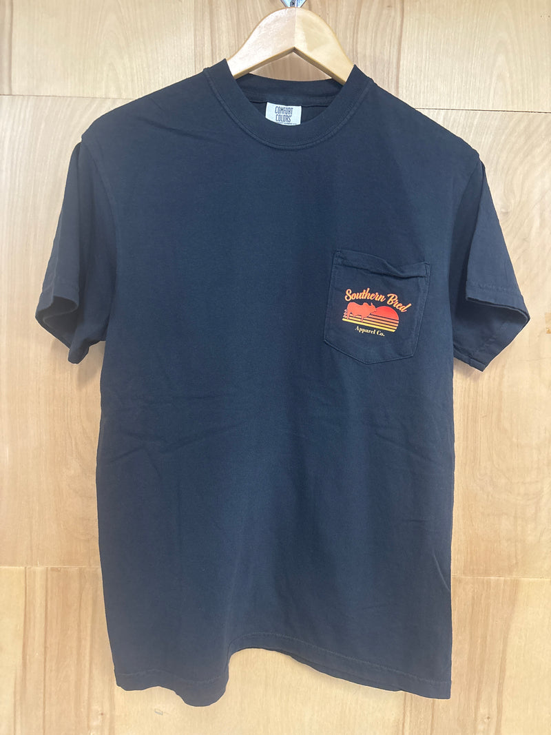 Southern Bred Apparel Company Big Beefy Boy Comfort Colors T-Shirt in Black