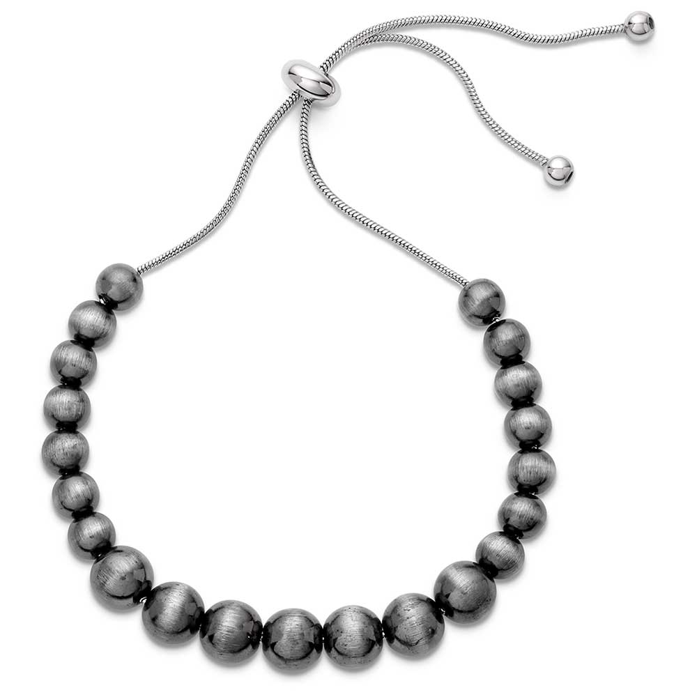 Crafted Navajo pearl bracelet with a adjustable bolo clasp. 